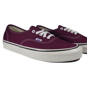 vans authentic 44 dx burgundy